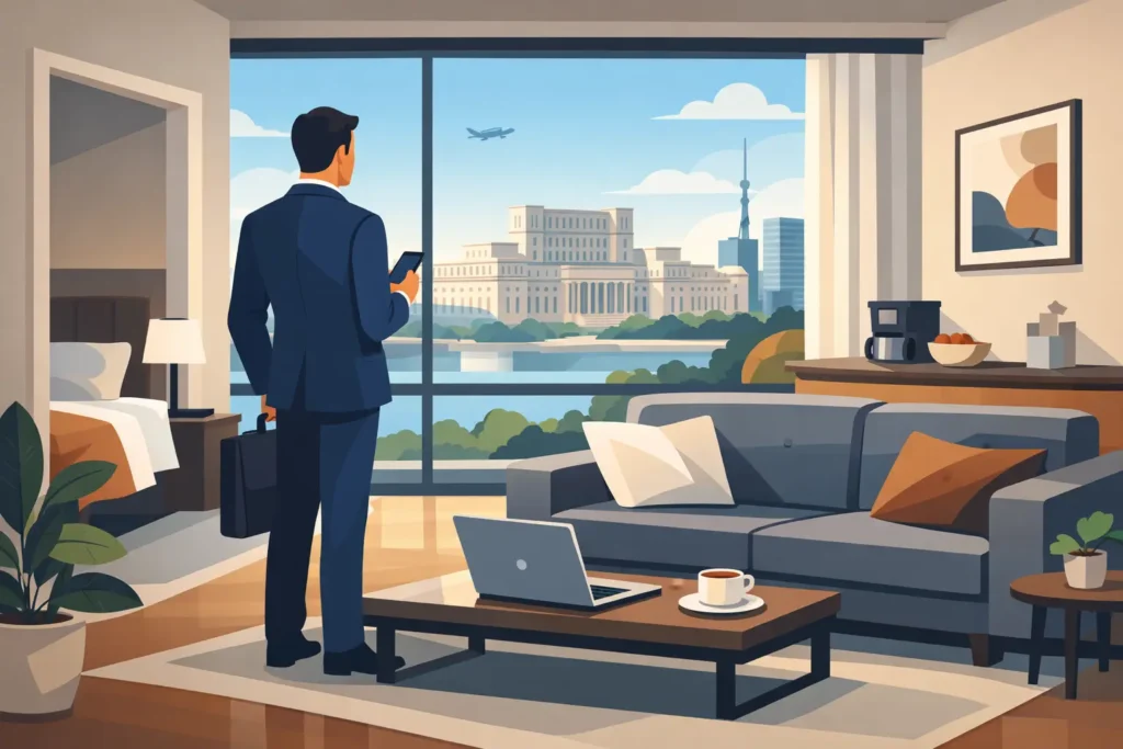 Cazare business București în apartament