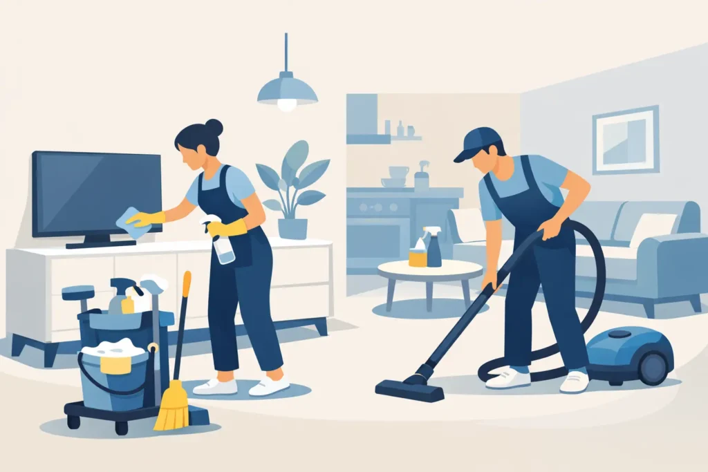 Curatenie profesionala in apartamente: ce conteaza